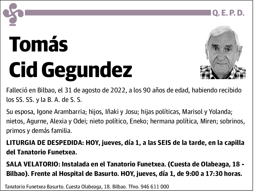 Tomás Cid Gegundez