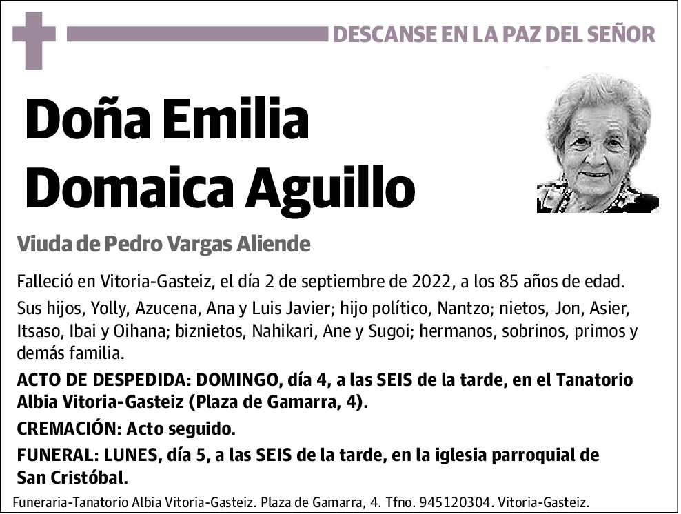 Emilia Domaica Aguillo