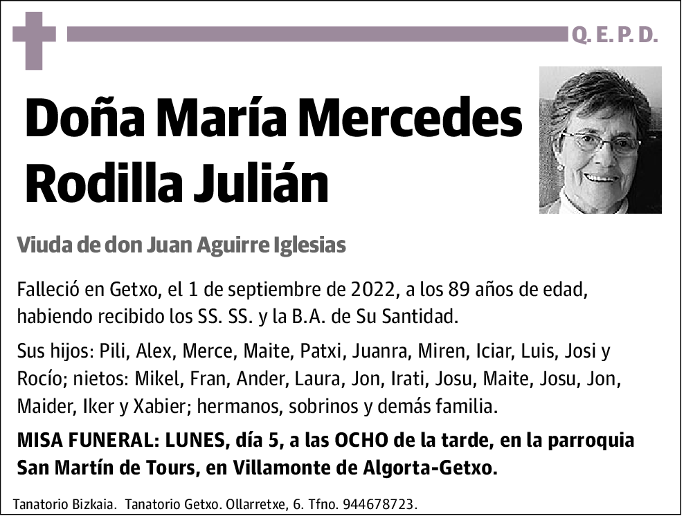 María Mercedes Rodilla Julián