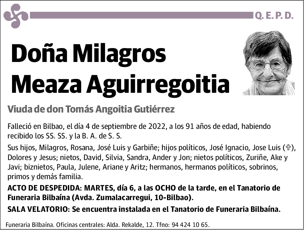 Milagros Meaza Aguirregoitia