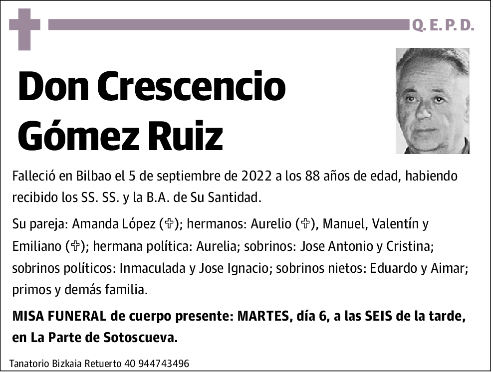 Crescencio Gómez Ruiz