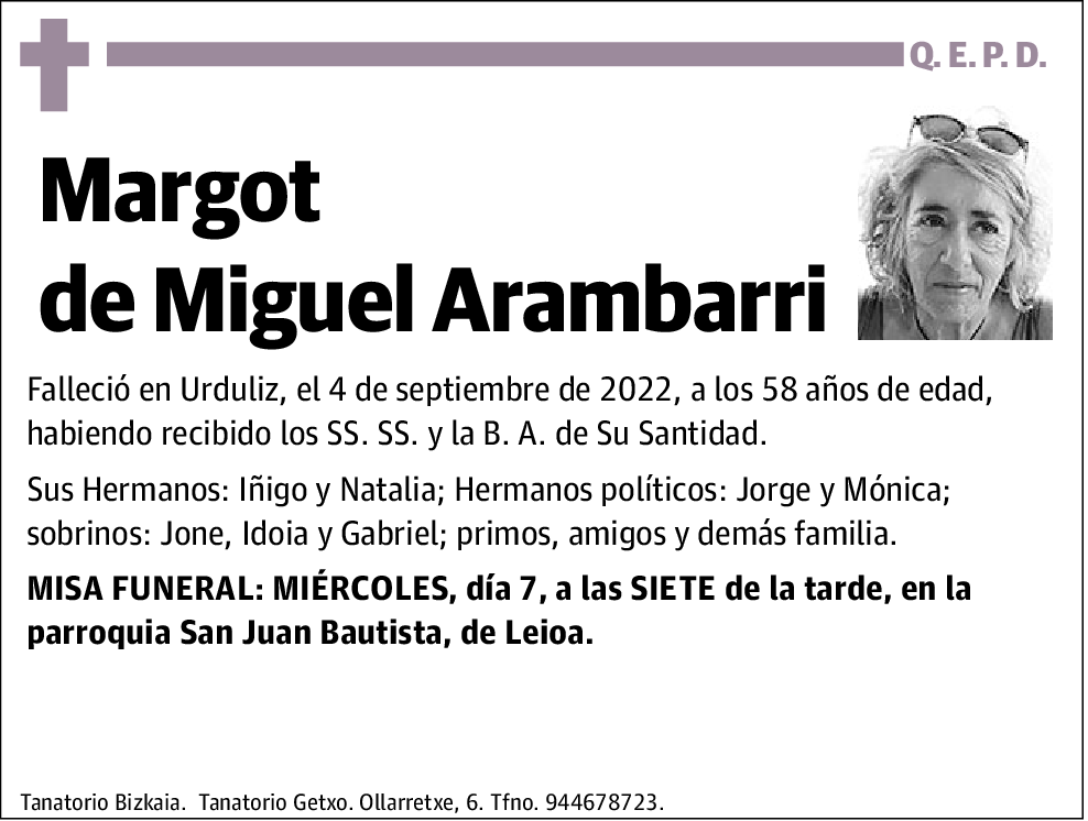 Margot de Miguel Arambarri