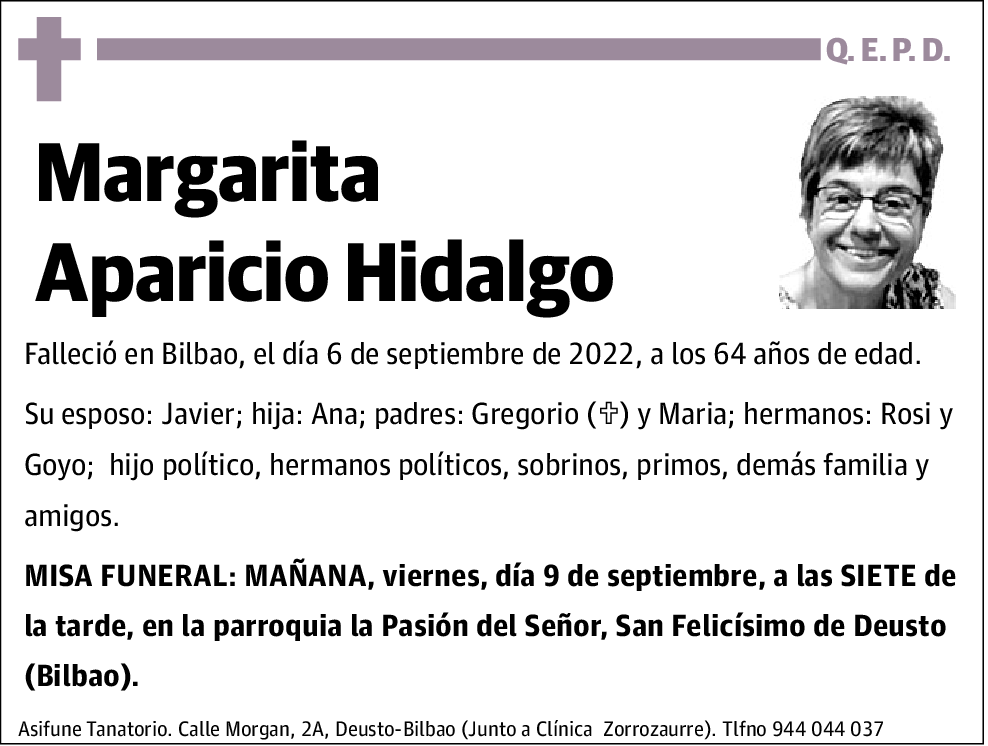 Margarita Aparicio Hidalgo