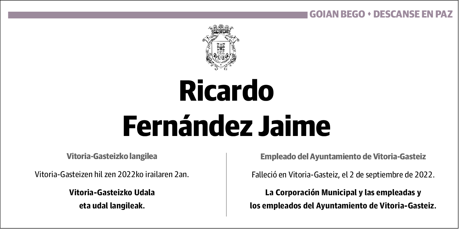 Ricardo Fernández Jaime