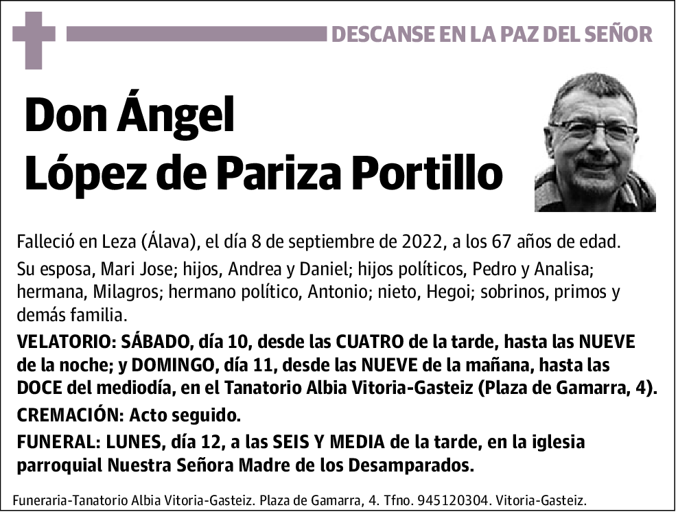 Ángel López de Pariza Portillo