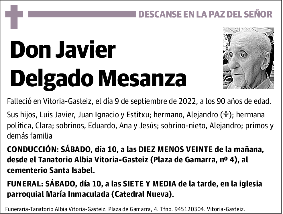 Javier Delgado Mesanza