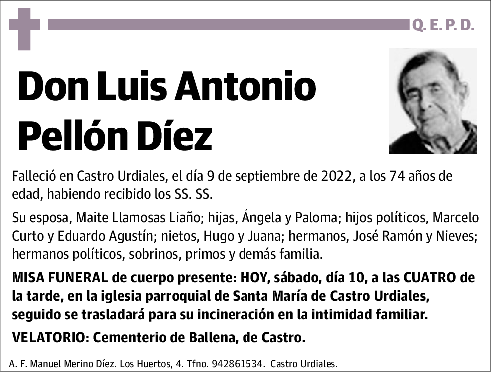 Luis Antonio Pellon Diez