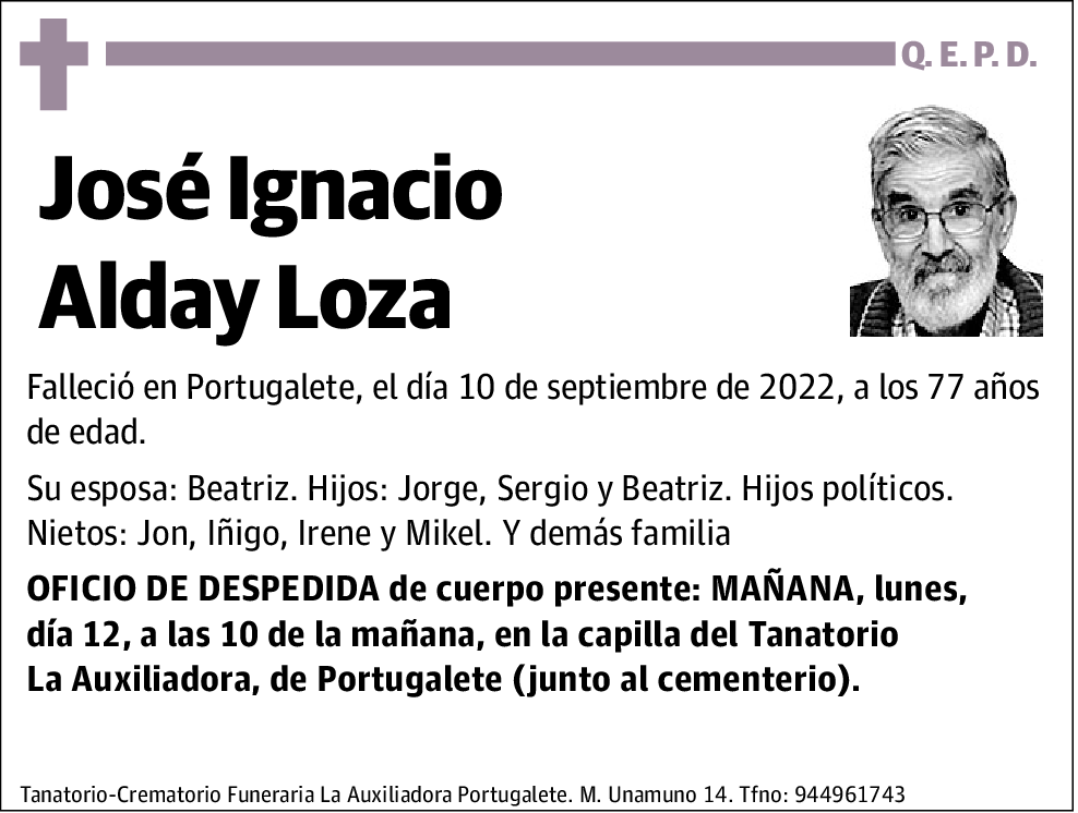 José Ignacio Alday Loza