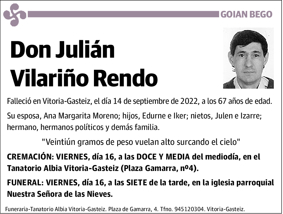 Julián Vilariño Rendo