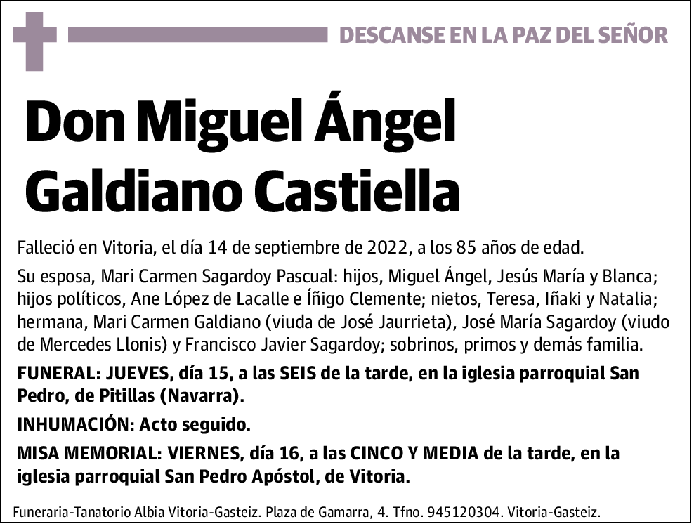 Miguel Ángel Galdiano Catiella