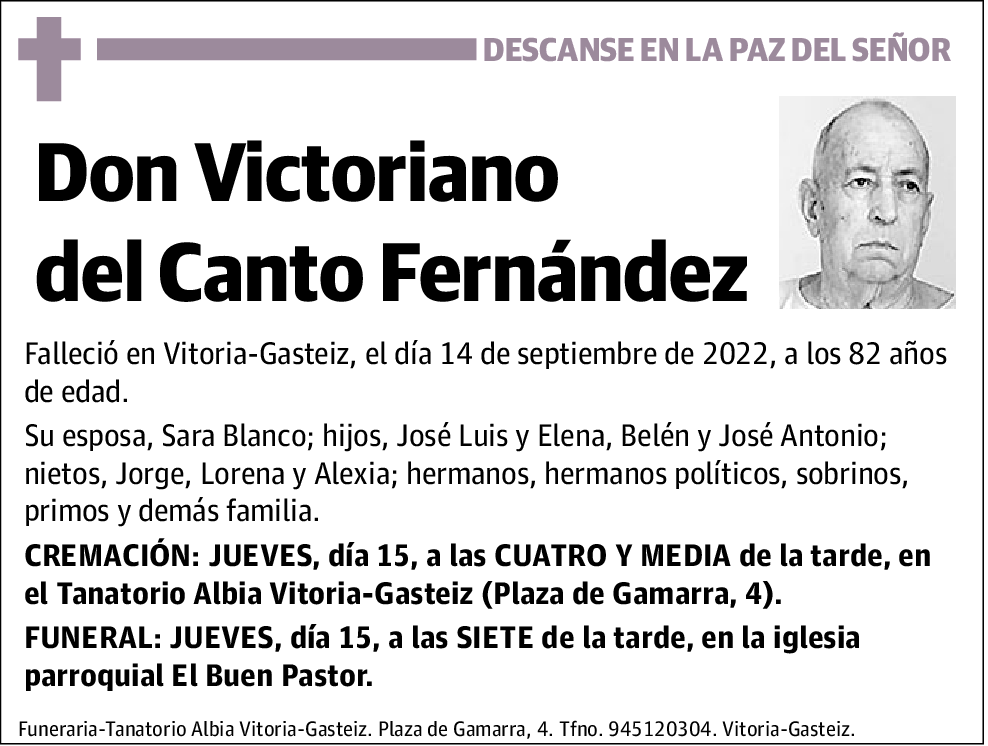 Victoriano del Canto Fernández