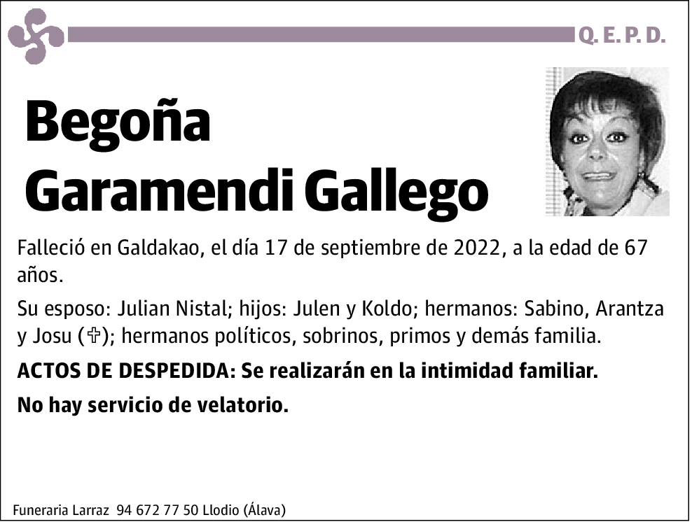 Begoña Garamendi Gallego