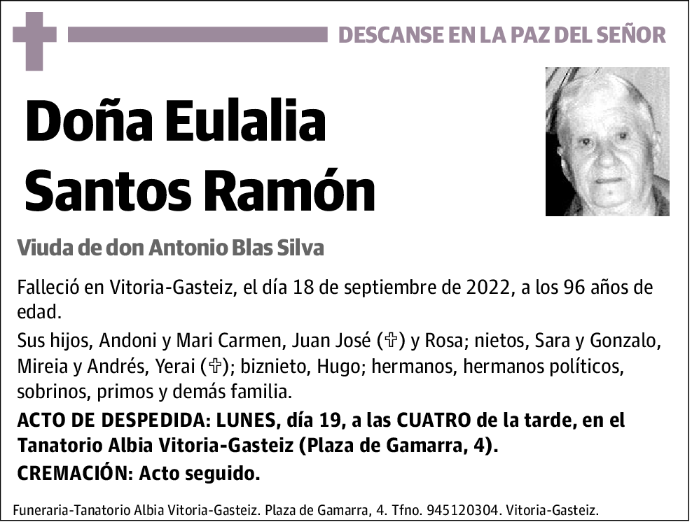 Eulalia Santos Ramón