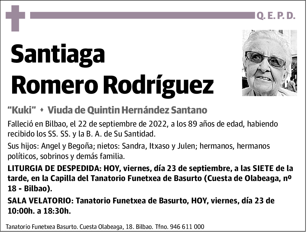 Santiaga Romero Rodríguez