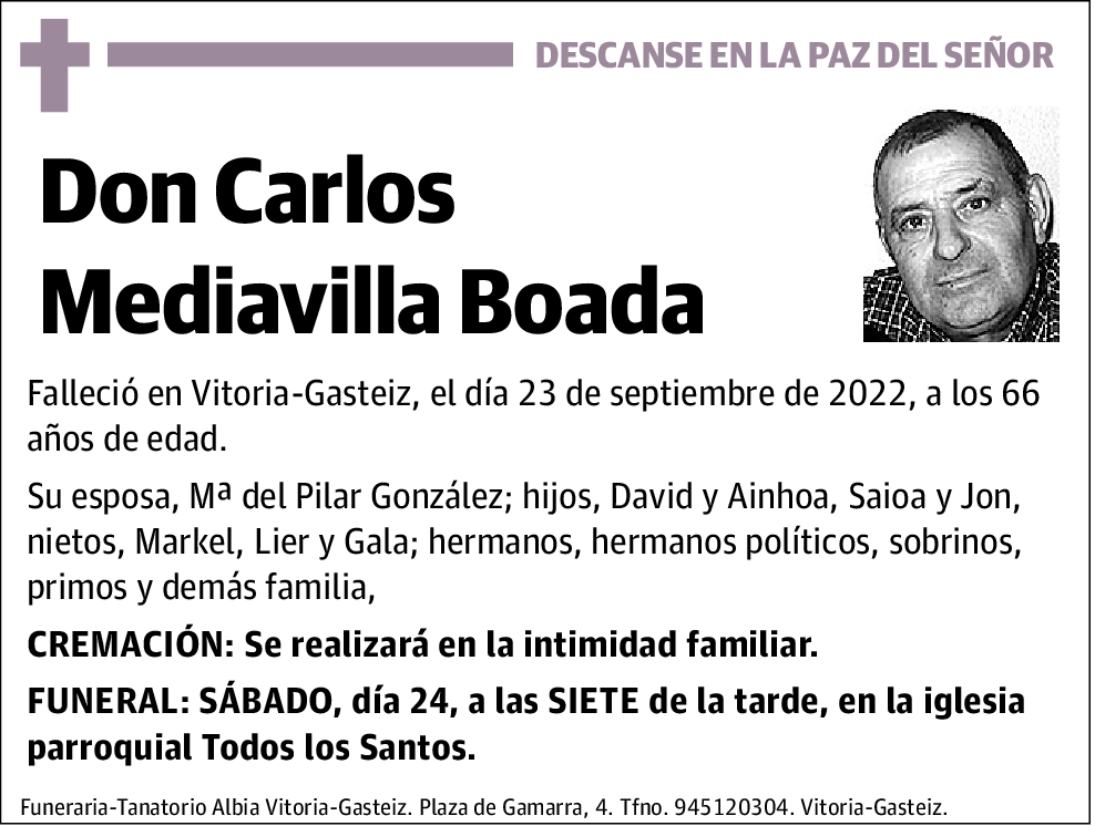 Carlos Mediavilla Boada