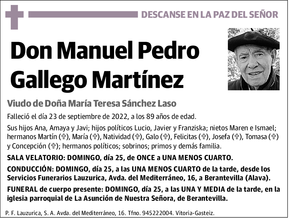 Manuel Pedro Gallego Martínez