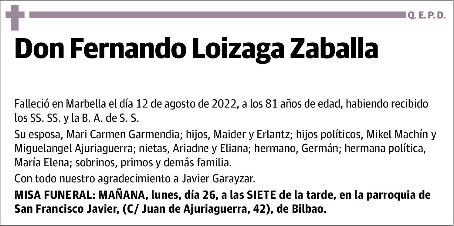 Fernando Loizaga Zaballa