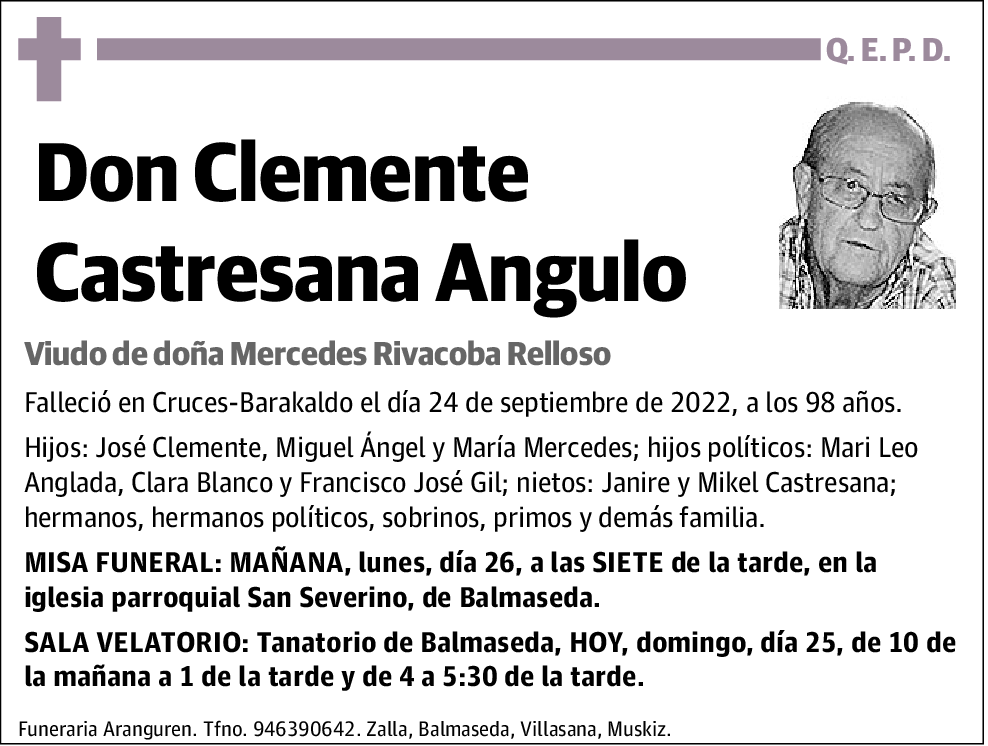 Clemente Castresana Angulo