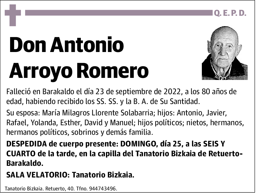 Antonio Arroyo Romero