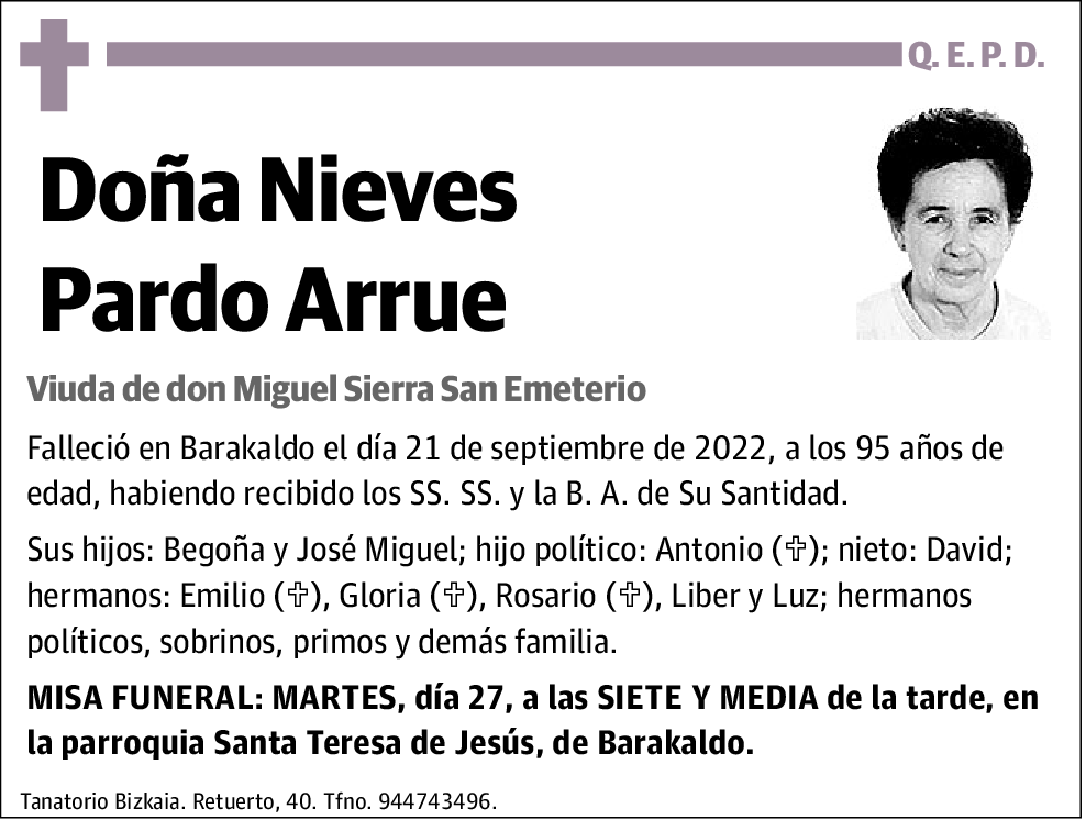 Nieves Pardo Arrue