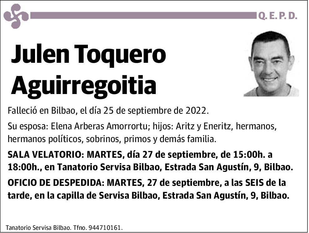 Julen Toquero Aguirregoitia