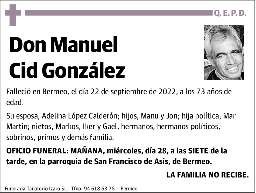 Manuel Cid González