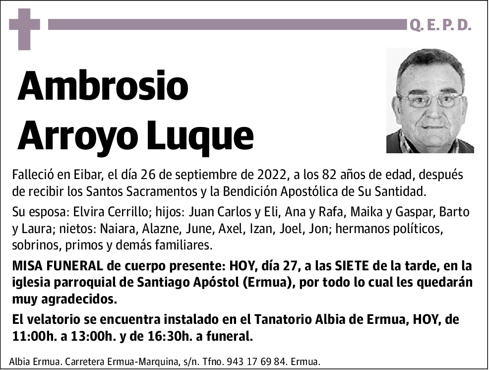 Ambrosio Arroyo Luque