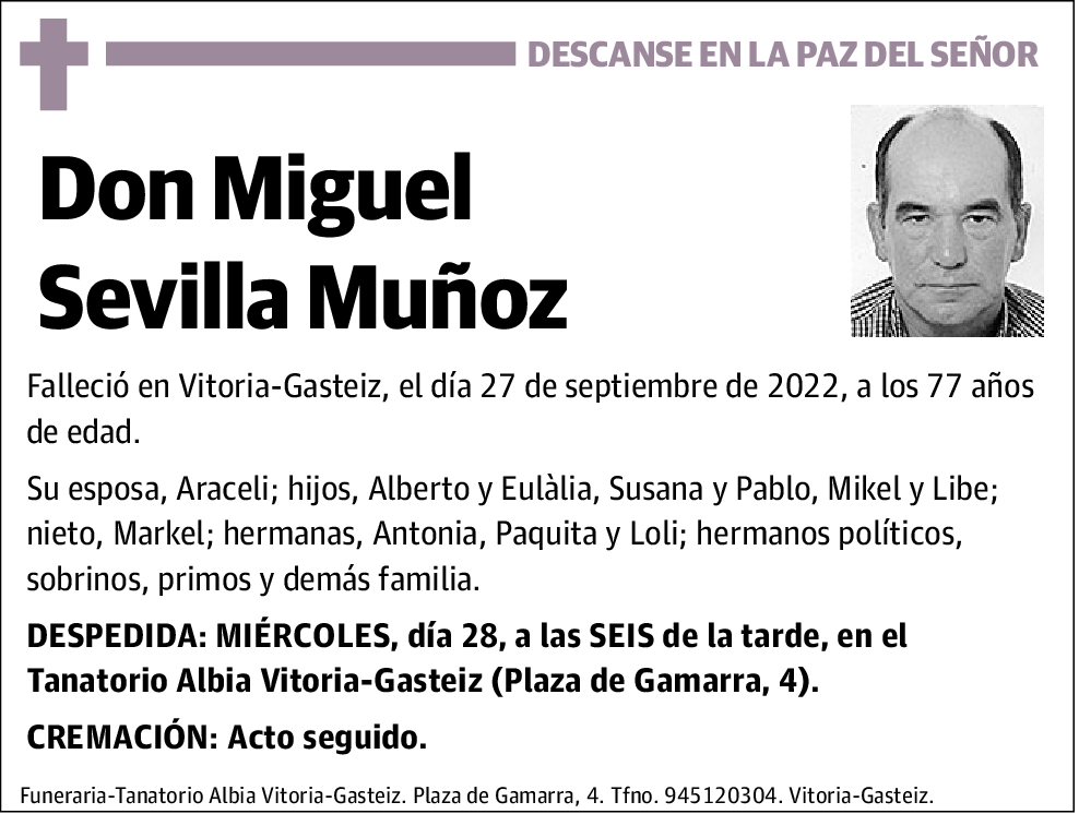 Miguel Sevilla Muñoz