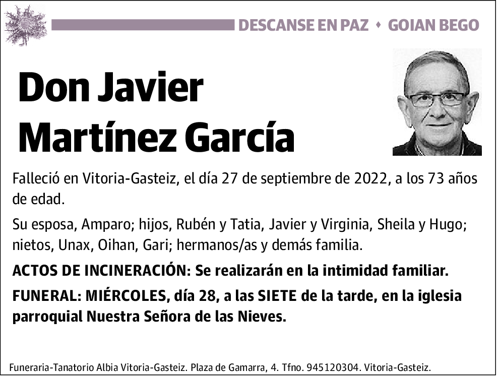 Javier Martínez García