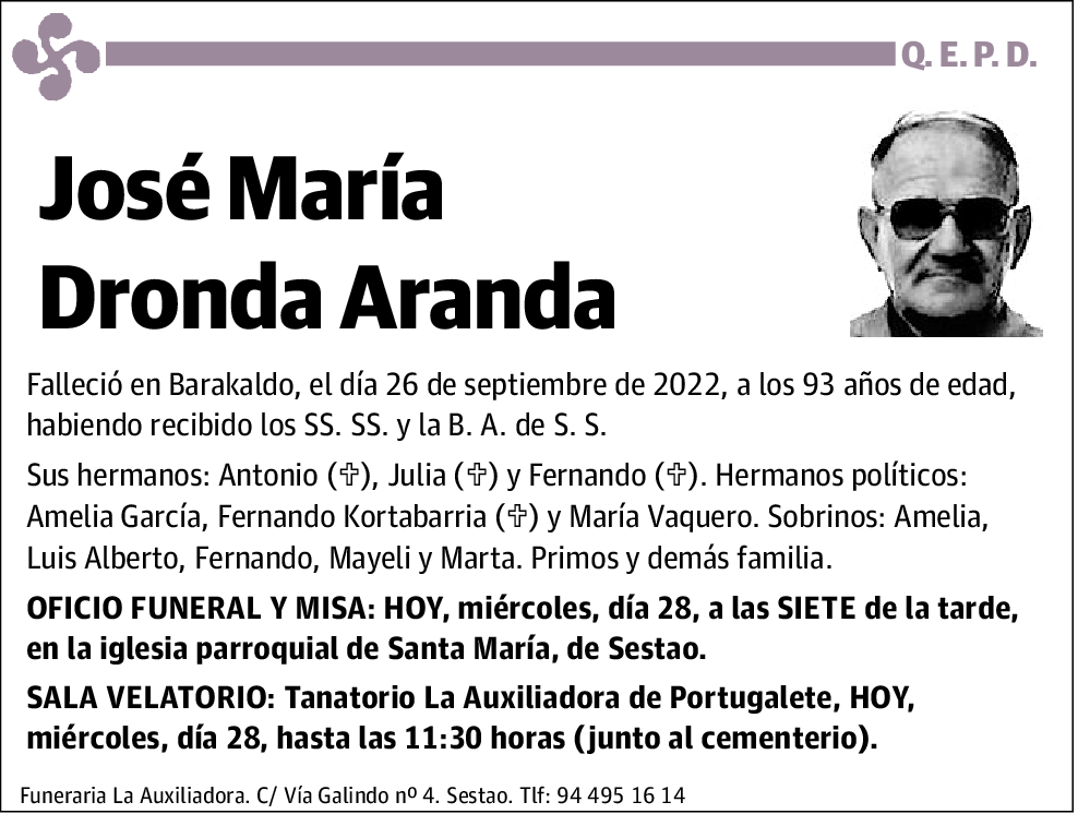 José María Dronda Aranda