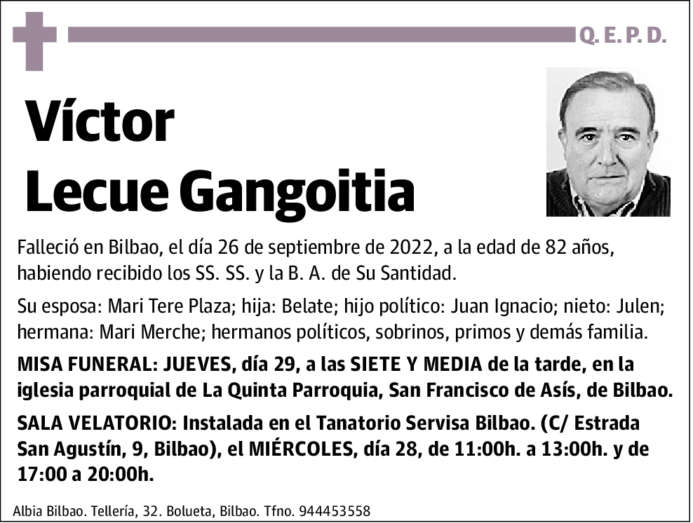 Víctor Lecue Gangoitia