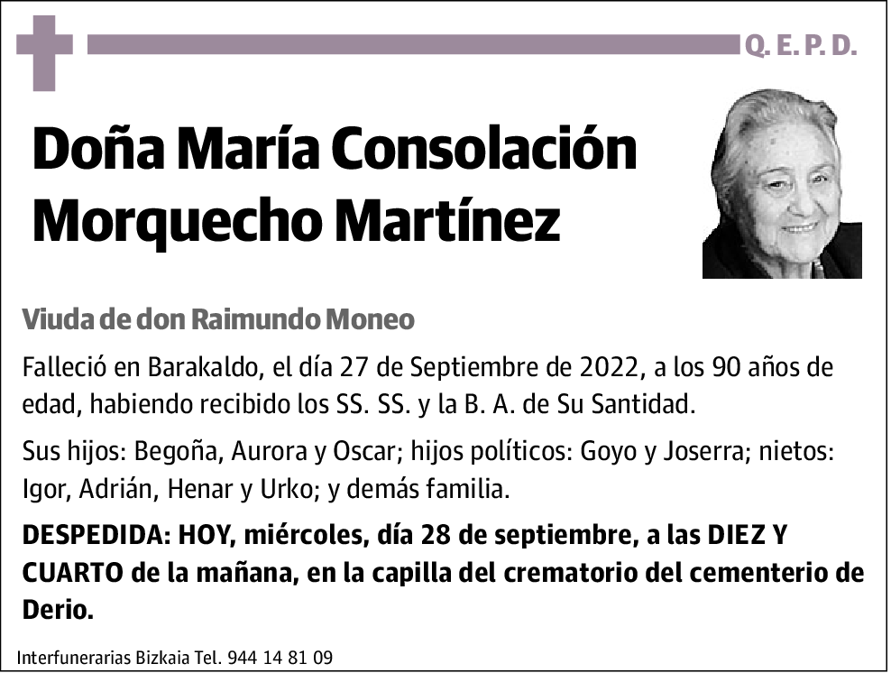 María Consolación Morquecho Martínez