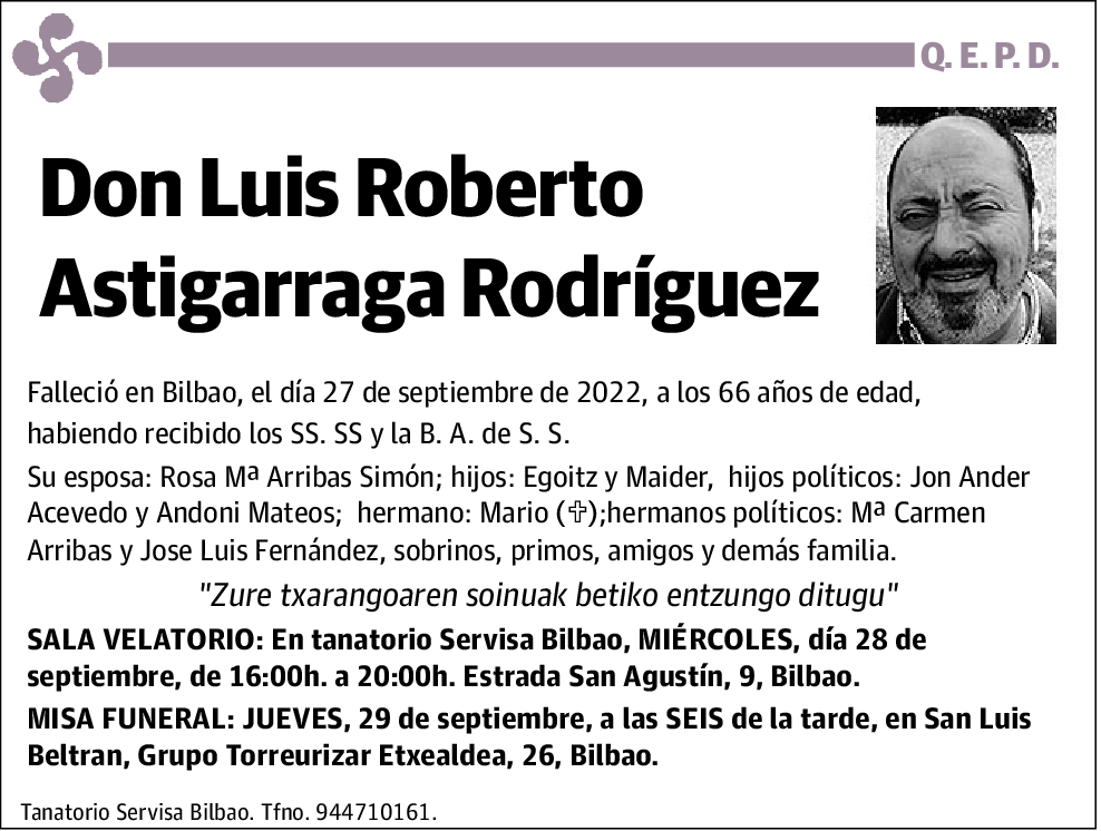 Luis Roberto Astigarraga Rodríguez