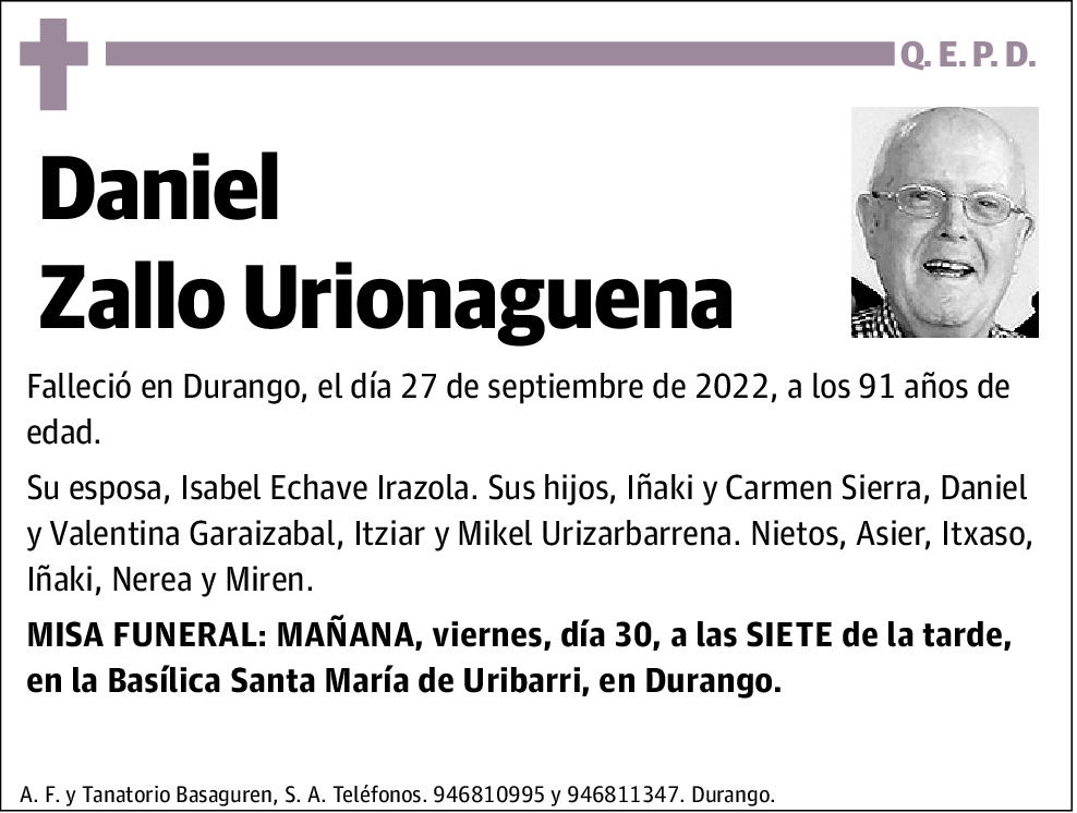 Daniel Zallo Urionaguena