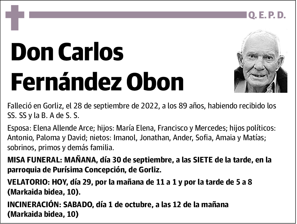 Carlos Fernández Obon