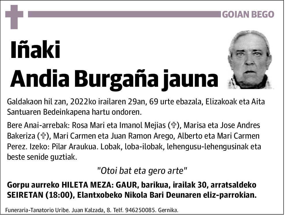 Iñaki Andia Burgaña