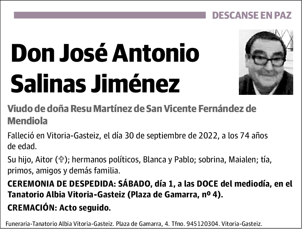 José Antonio Salinas Jiménez