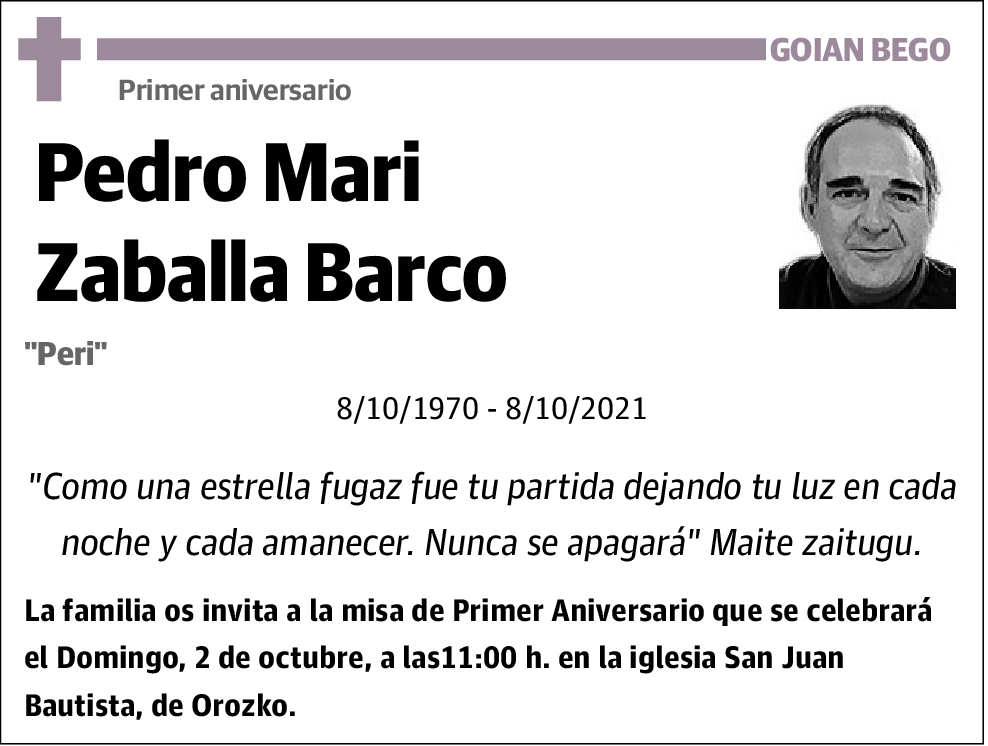 Pedro Mari Zaballa Barco