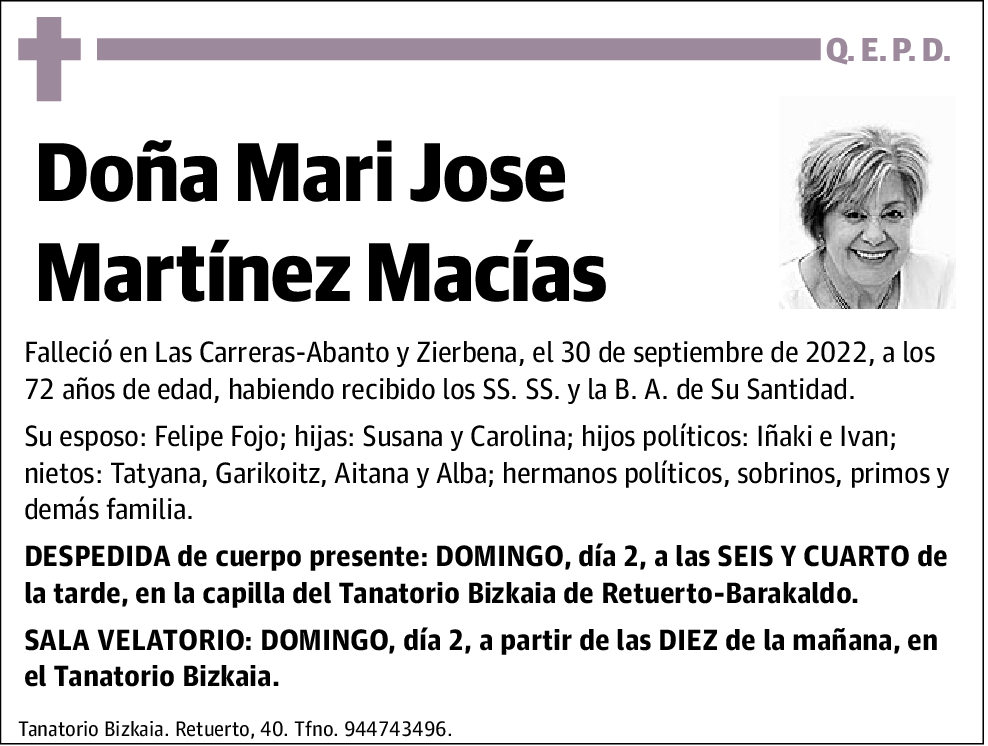 Mari Jose Martínez Macías