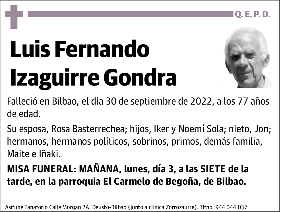 Luis Fernando Izaguirre Gondra