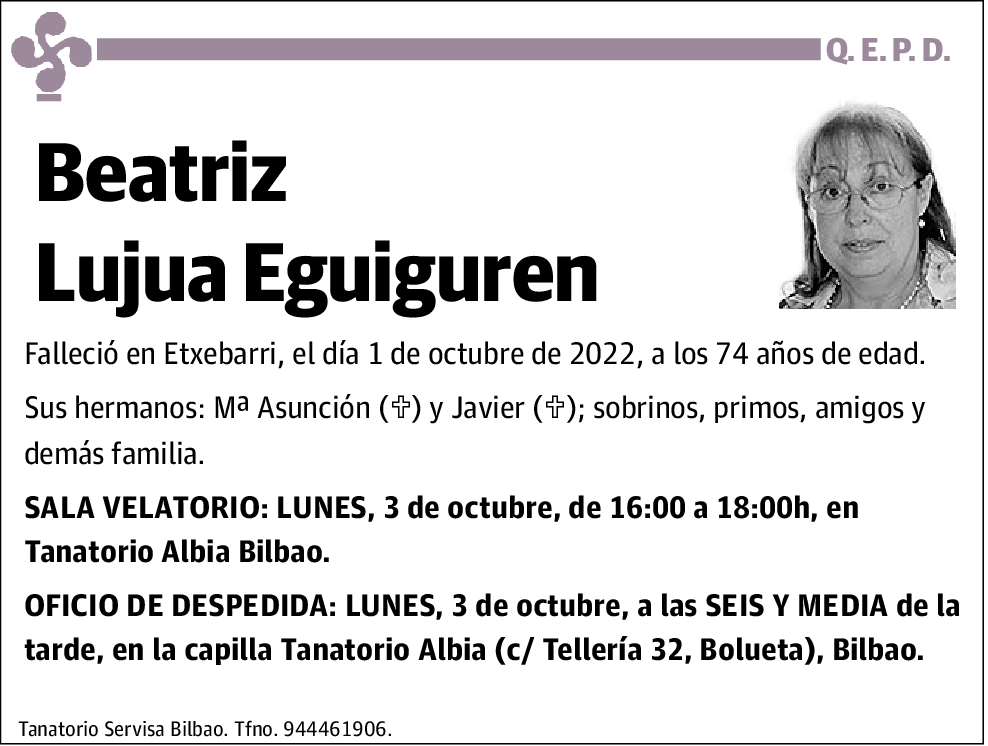 Beatriz Lujua Eguiguren