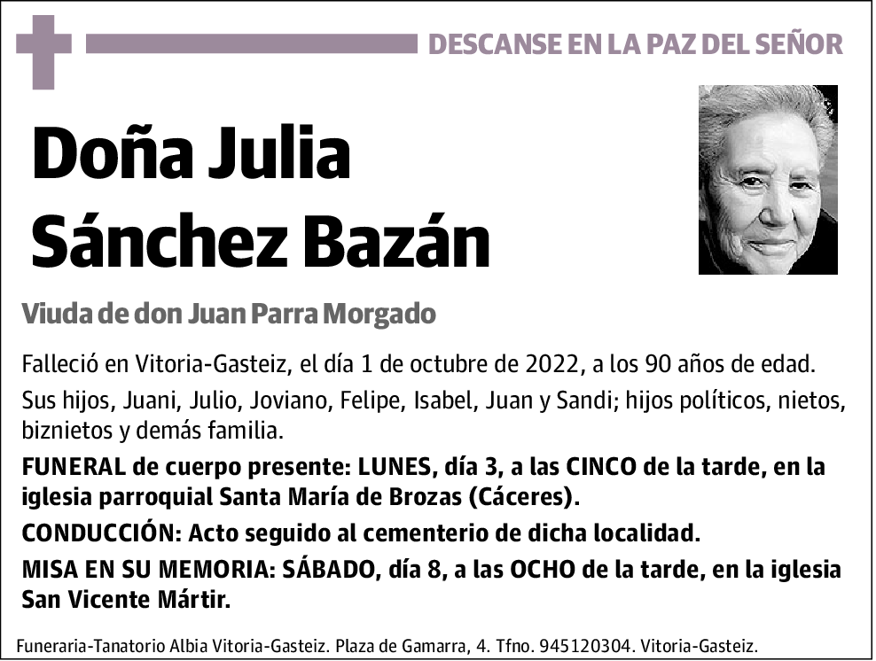 Julia Sánchez Bazán