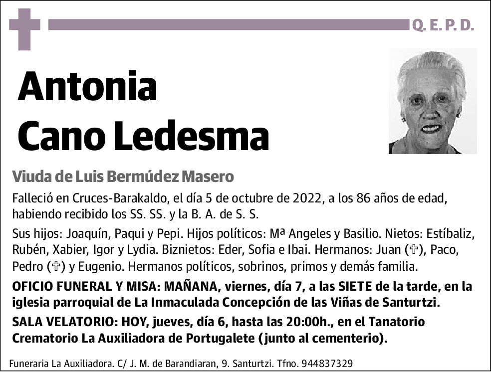 Antonia Cano Ledesma