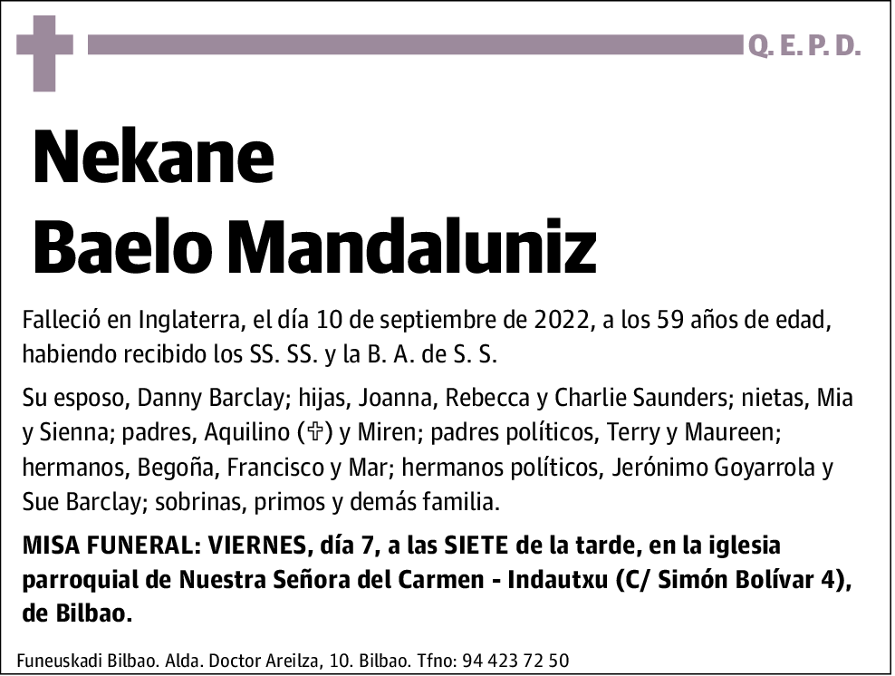 Nekane Baelo Mandaluniz