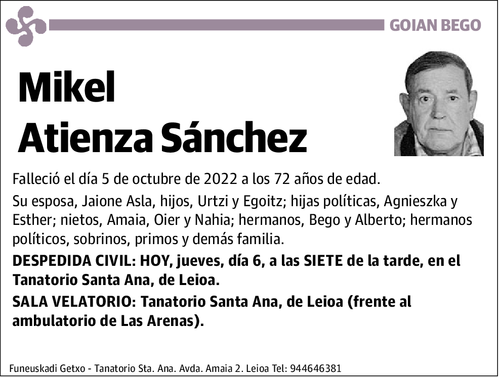 Mikel Atienza Sánchez