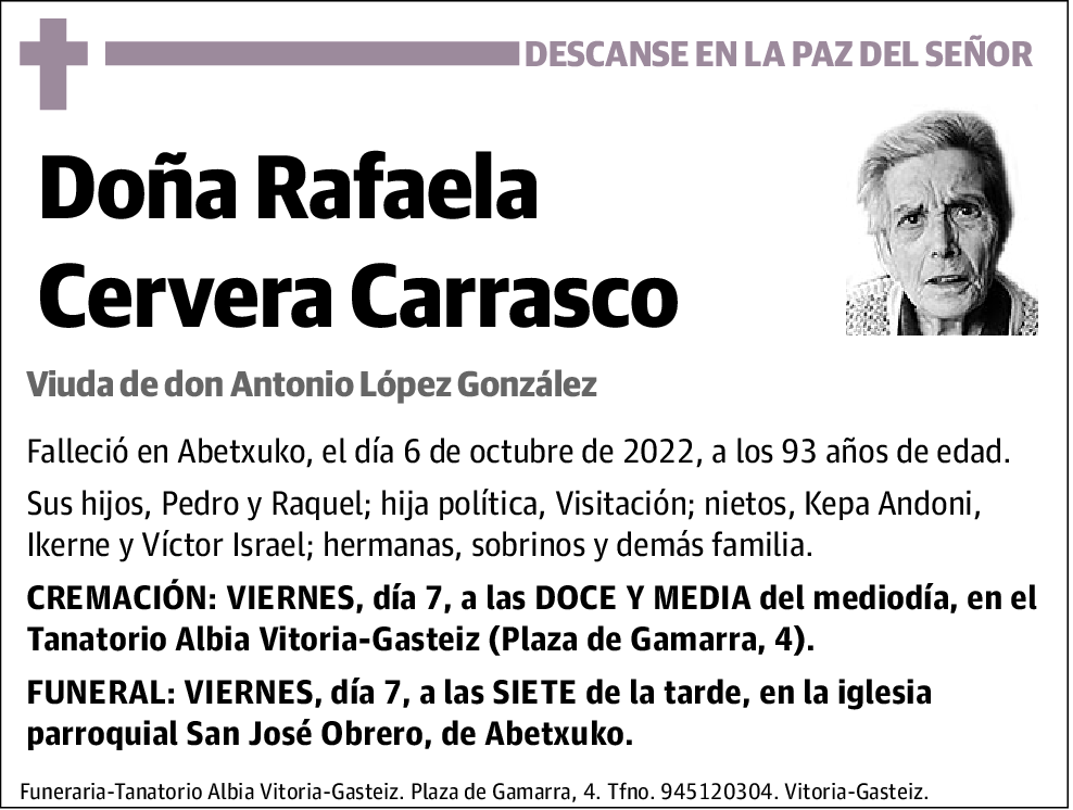 Rafaela Cervera Carrasco