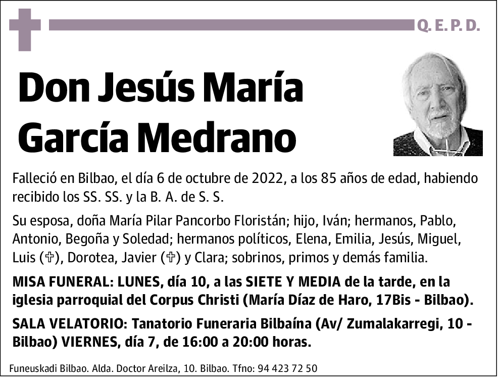 Jesús María García Medrano