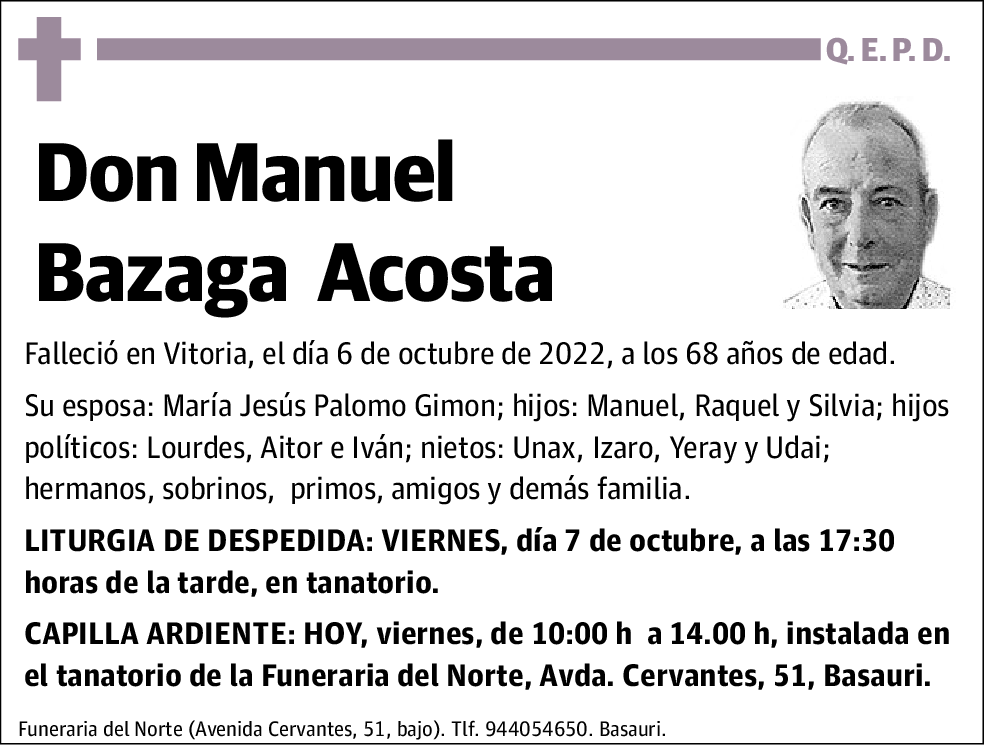 Manuel Bazaga Acosta