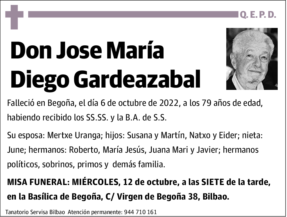 Jose Maria Diego Gardeazabal