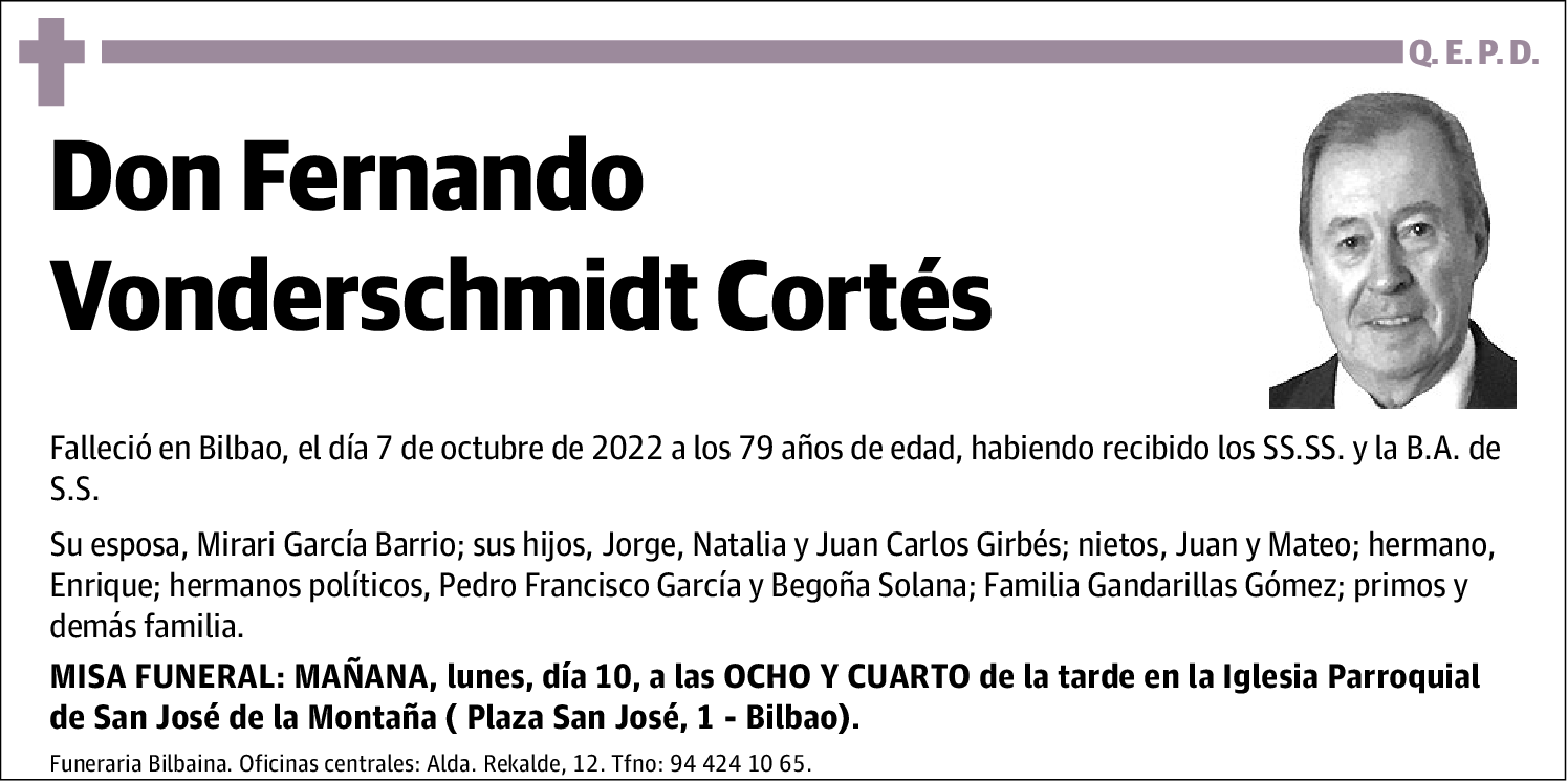 Fernando Vonderschmidt Cortés